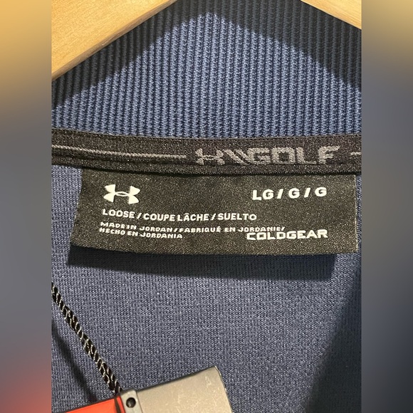 UA Storm Sweater Snap Mock, Size‎ Large NEW - Picture 6 of 12